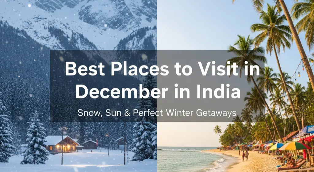 Best Places to Visit in December in India